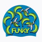 Funky Silikónová plavecká čiapka modrá FYG017N7154100