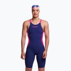 Dámske pretekárske plavky overal Funkita Apex Viper Kneeskin tidal blast
