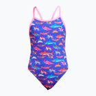 Detské jednodielne plavky Funkita Single Strap One Piece doggie paddle