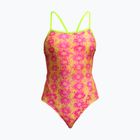 Dámske jednodielne plavky Funkita Single Strap One Piece poison pink