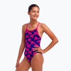 Detské jednodielne plavky Funkita Single Strap One Piece pinky palms