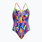 Dámske jednodielne plavky Funkita Diamond Back One piece fault lines