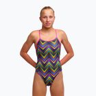 Dámske jednodielne plavky Funkita Single Strap One piece up down