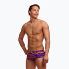 Pánske plavecké boxerky Funky Trunks Sidewinder Trunks plastic fantastic