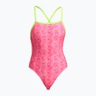 Dámske jednodielne plavky Funkita Tie Me Tight One Piece sweet stack