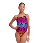 Detské jednodielne plavky Funkita Single Strap One Piece wild animal