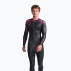 Pánsky triatlonový neoprén 2XU Propel PRO 3 mm black/punk pink