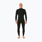 Pánsky plavecký neoprén Rip Curl Dawn Patrol 3/2 mm Chest Zip black