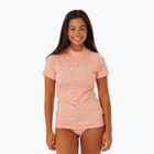 Dámske plavecké tričko Rip Curl Golden Rays UV 281 ružovo-oranžové 131WRV