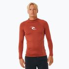 Pánske plavecké tričko  Rip Curl Waves Upf Perf L/S červené