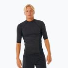 Pánske plavecké tričko Rip Curl Dawn Patrol UPF Performance black marle