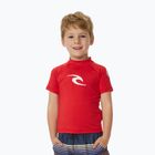Detské plavecké tričko Rip Curl Brand Wave UPF red