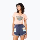 Dámske tričko Rip Curl Block Party V Tee bright peach