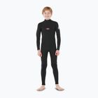 Detský plavecký neoprén Rip Curl Dawn Patrol 3/2 mm Back Zip black