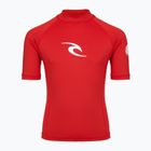 Detské plavecké tričko Rip Curl Waves Upf lava red