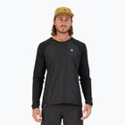 Pánsky cyklistický Longsleeve  Mons Royale Tarn Merino Shift Wind Jersey black
