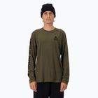 Pánska termoaktívna mikina Mons Royale Icon dark olive