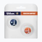 Tlmič vibrácií Wilson Roland Garros Eiffelova Tower 2 ks blue/orange/white