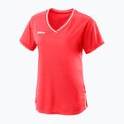 Dámske tenisové tričko Wilson Team II V-Neck orange WRA795309