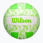 Volejbalová lopta Wilson Stamp green/white veľkosť 5