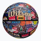Basketbalová Lopta Wilson NBA All Team Retro multicolour veľkosť 7