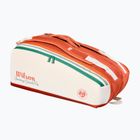 Tenisová taška Wilson Roland Garros Super Tour 9Pk 2026 cream/clay/green