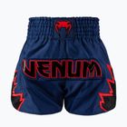 Men's training shorts Venum Inferno Muay Thai royal blue/red/black
