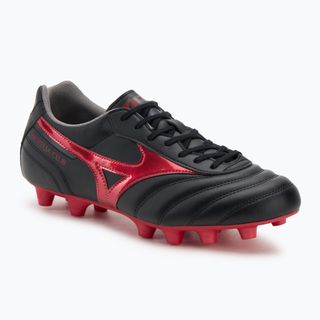 Kopačky Mizuno Morelia II Club FG black/morelia 40th red/black sand Kopačky Mizuno Morelia II Club FG black/morelia 40th red/black sand