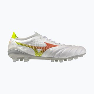 Kopačky Mizuno Morelia Neo V β Japan AG white/lava orange/evening primrose Kopačky Mizuno Morelia Neo V β Japan AG white/lava orange/evening primrose