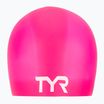 Plavecká čiapka TYR Wrinkle Free Silicone pink