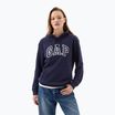 Dámska mikina GAP Heritage French Logo Hoodie navy