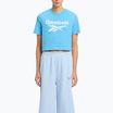 Dámske tričko Reebok Identity Big Logo Crop Tee medium grey heather
