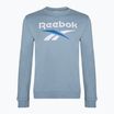 Pánska mikina Reebok Identity Big Logo Fleece Crew upgrade blue