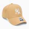 47 Značka MLB New York Yankees MVP svetlo hnedá baseballová čiapka