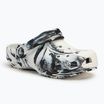 Detské šľapky Crocs Classic Marbled Clog Kids black/white