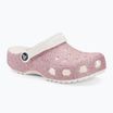 Detské žabky Crocs Classic Glitter Clog white/rainbow