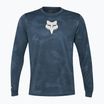 Pánske cyklistické tričko s dlhým rukávom Fox Racing Ranger Tru Dri dark vintage blue