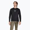 Pánske cyklistické tričko s dlhým rukávom Fox Racing Ranger Fox Head black