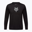 Detské cyklistické tričko s dlhým rukávom Fox Racing Ranger Fox Head Jr black