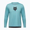 Detské cyklistické tričko s dlhým rukávom Fox Racing Ranger Fox Head Jr vintage wash blue