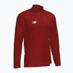 Detská futbalová mikina New Balance Training 1/4 Zip Knitted bordová NBEJT9035