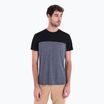 Pánske tričko Icebreaker Merino Cool-Lite Sphere III SS Tee Colour Block graphite hthr trekkingové tričko