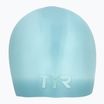 Plavecká čiapka TYR Long Hair Wrinkle Free Silicone light blue
