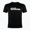 Pánske tenisové tričko Wilson Team Graphic black script