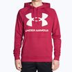 Under Armour pánska tréningová mikina Rival Fleece Big Logo HD červená a biela 1357093-664