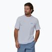 Pánske tričko Patagonia Boardshort Logo Pocket Responsibili white
