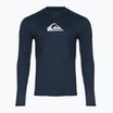 Pánske plavecké tričko longsleeve Quiksilver Solid Streak navy blazer/grey