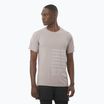 Pánske bežecké tričko Salomon Sense Aero Tee GFX etherea/white