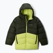 Detská lyžiarska bunda Columbia Arctic Blast II greenscape/voltage