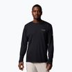 Pánske tričko longsleeve Columbia Cirque River Pro Crew black